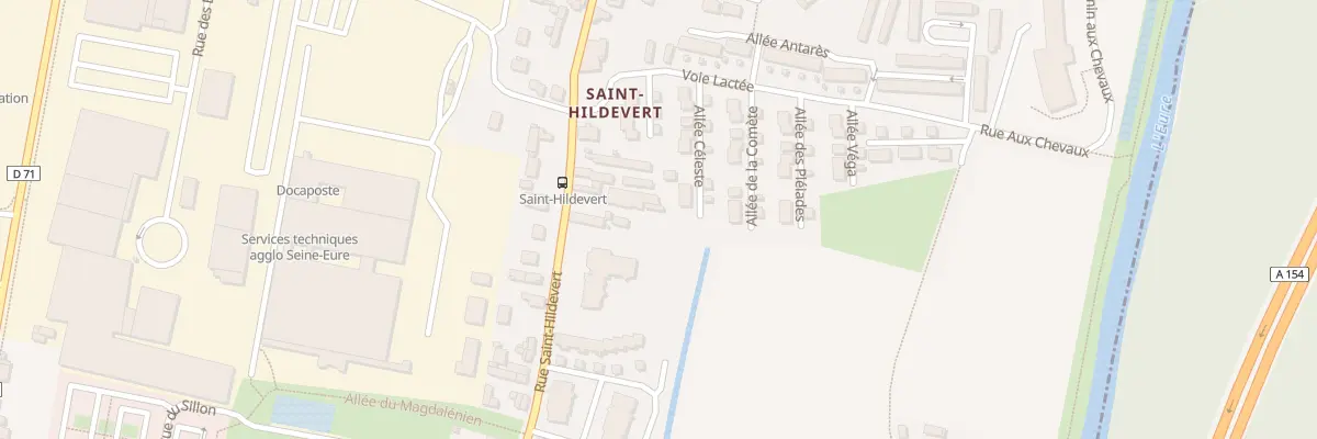 Plan du 82 Rue Saint Hildevert à Louviers