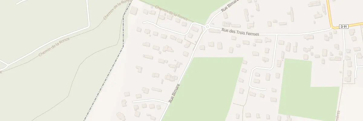 Plan du 468 Rue de Bimare à Roncherolles-sur-le-Vivier