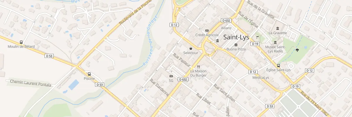 Plan du 7B Rue Pasteur à Saint-Lys