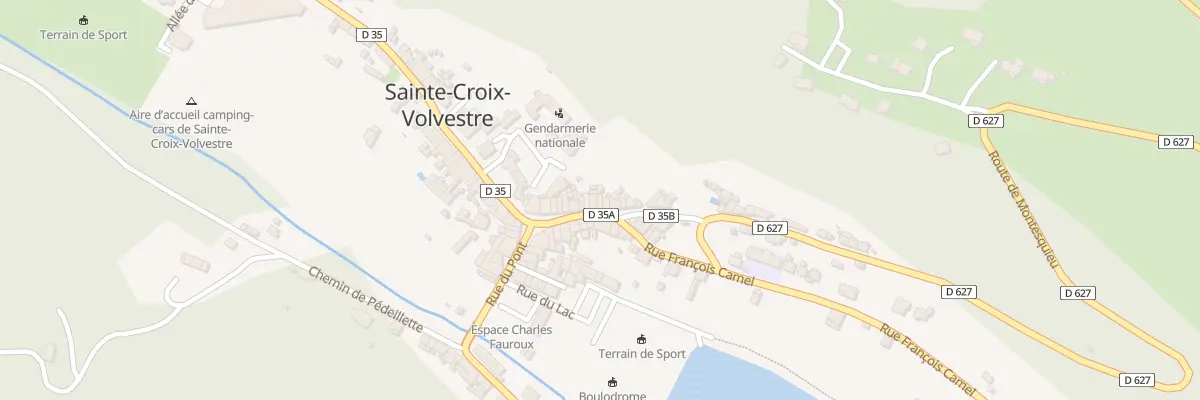 Plan du 49 Ville à Sainte-Croix-Volvestre
