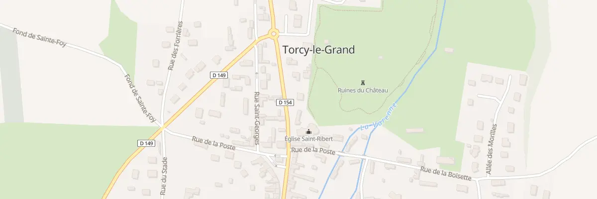 Plan du 58 Rte de la Mer à Torcy-le-Grand