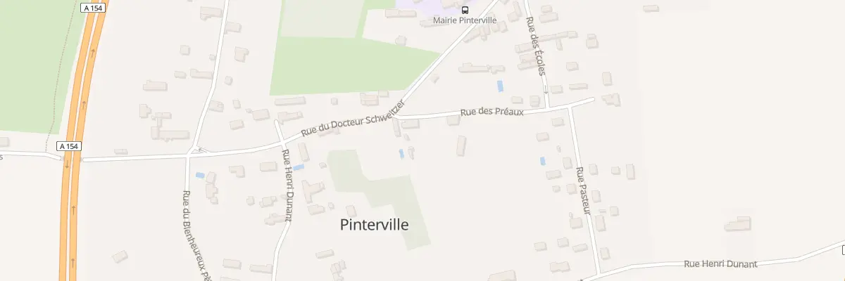 Plan du 2 Rue des Préaux à Pinterville
