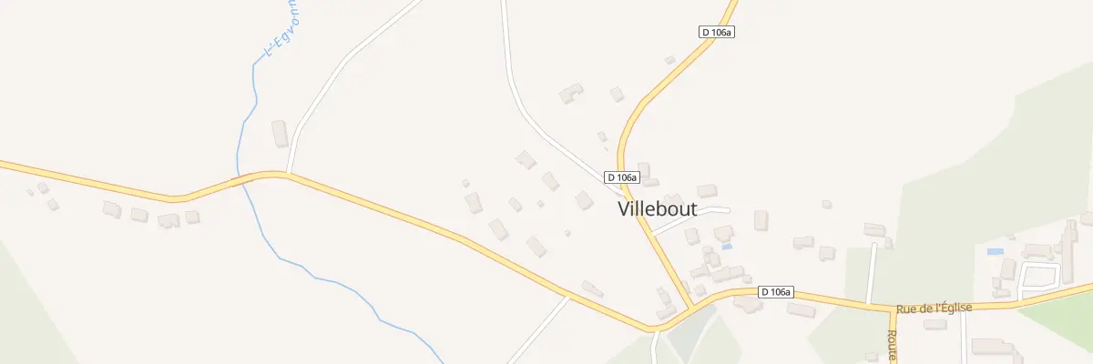 Plan du 4 Rue du Clos Chesnaie à Villebout