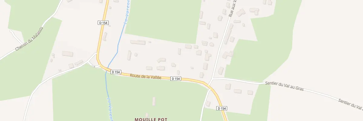 Plan du 1039 Rte de la Vallée à Torcy-le-Grand