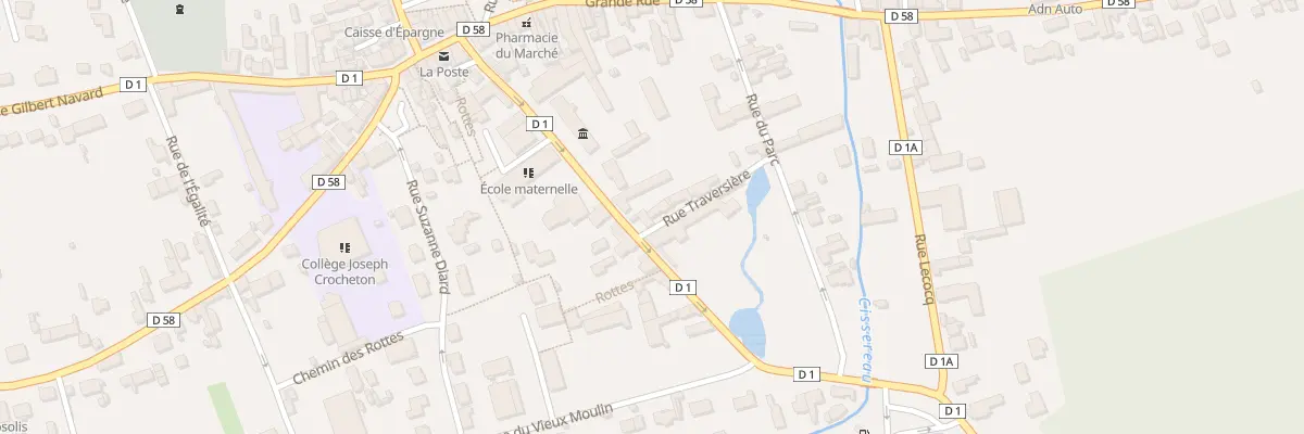 Plan du 2 Rue Traversière à Veuzain-sur-Loire