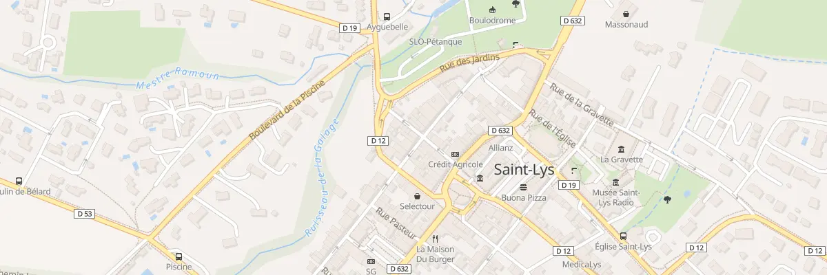 Plan du 5 Rue du Chapeau Rouge à Saint-Lys