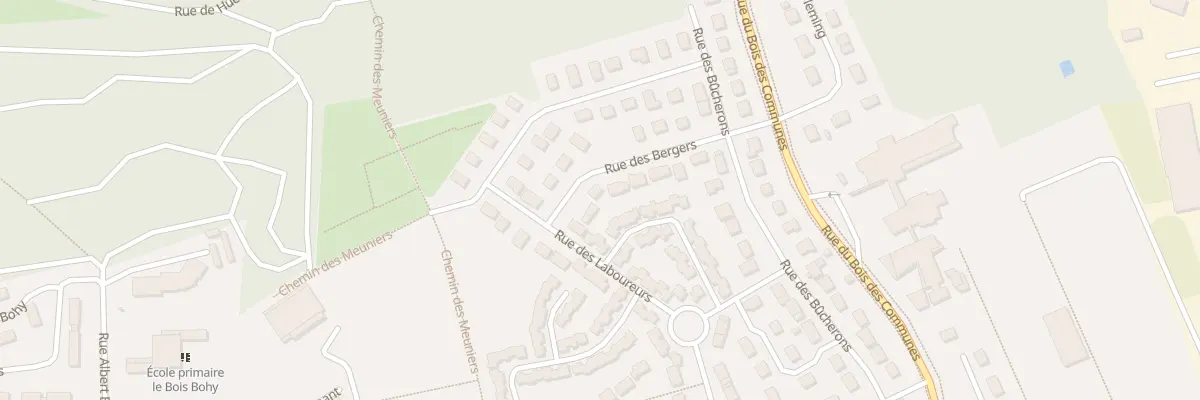 Plan du 11 Rue des Bergers à Évreux