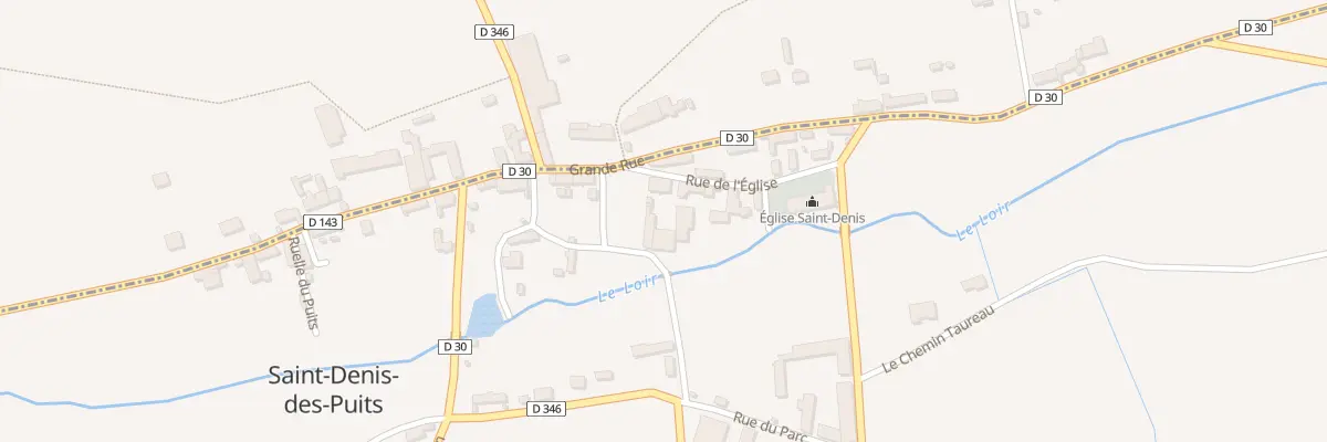 Plan du 2A Rue de l’Eglise à Saint-Denis-des-Puits