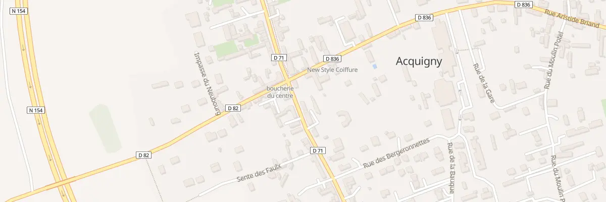 Plan du 65B Rue Aristide Briand à Acquigny