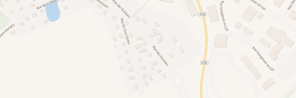 Plan du 4 Rue des Graviers à Guichainville
