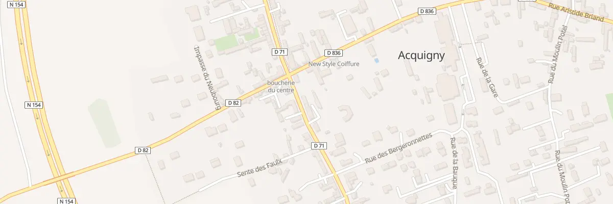 Plan du 65B Rue Aristide Briand à Acquigny