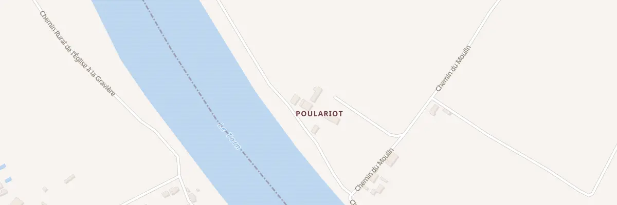 Plan du 920 Che du Moulin à Lizac