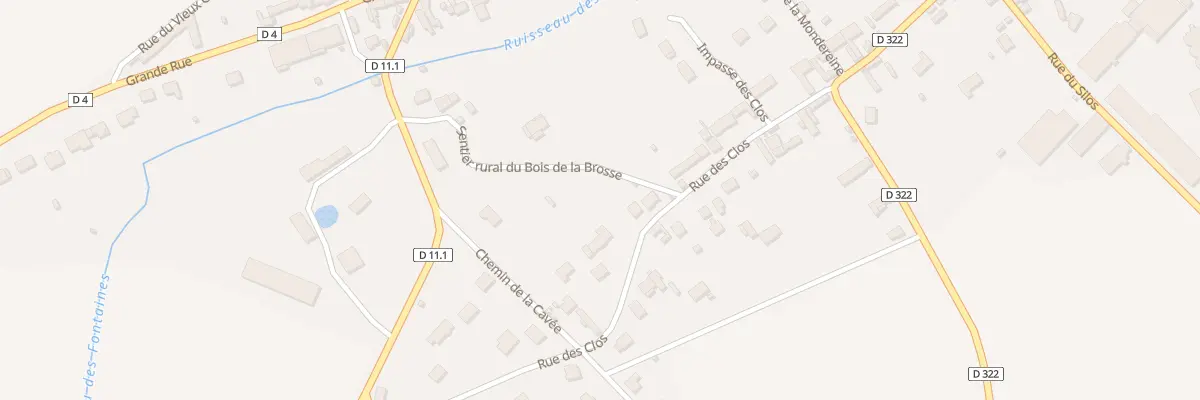 Plan du 24B Rue des Clos à Laons