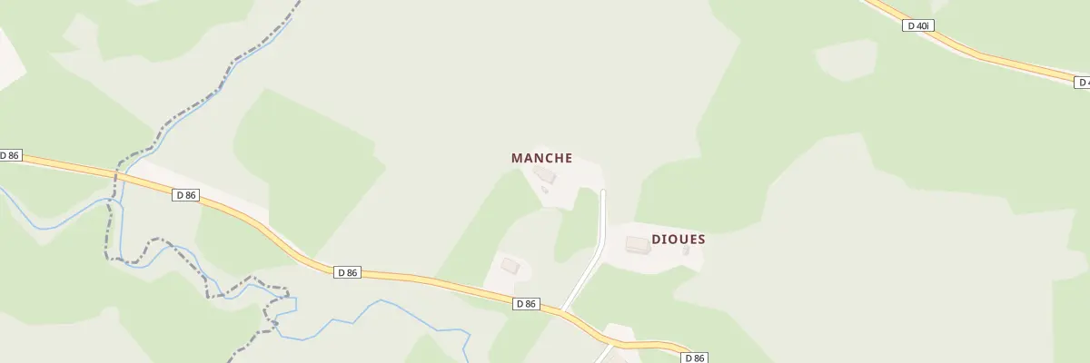 Plan du 1 Manche à Lahitère