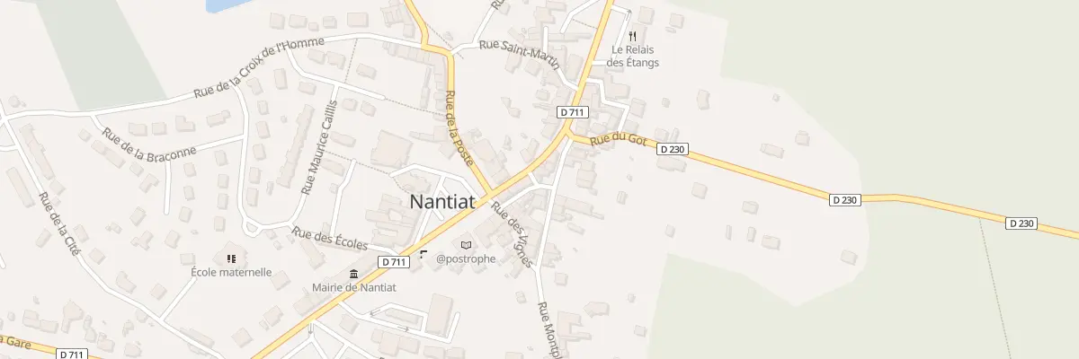 Plan du 5 Rue des Rosiers à Nantiat