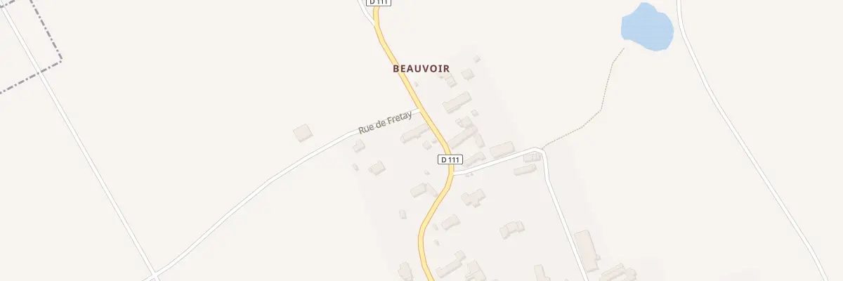 Plan du 1 Rue du Grand Puits à Villemardy