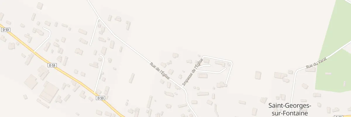 Plan du 37 Imp de l’Eglise à Saint-Georges-sur-Fontaine