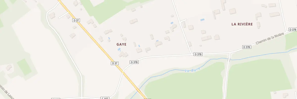 Plan du 46 Gaye à Poucharramet