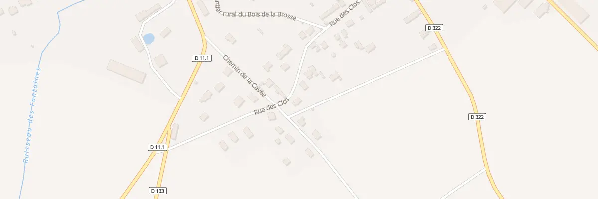 Plan du 29 Rue des Clos à Laons