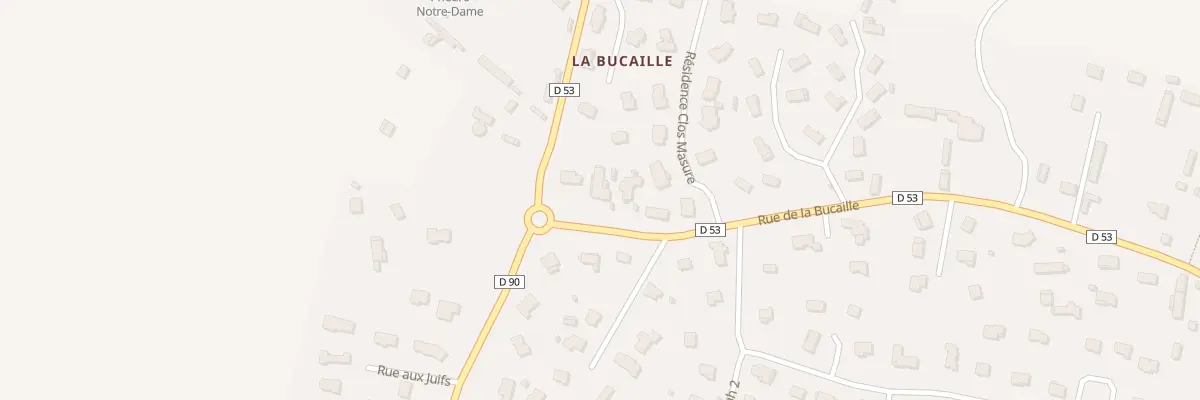 Plan du 862 Rue La Bucaille à Quincampoix