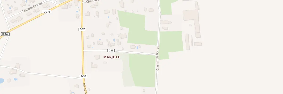 Plan du 9 Che de Marjole à Poucharramet