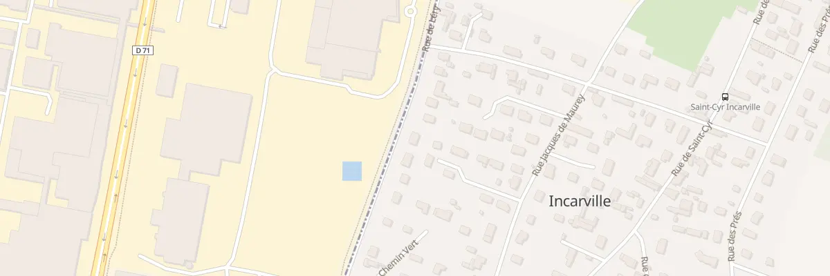 Plan du 62 Rue de Léry à Incarville