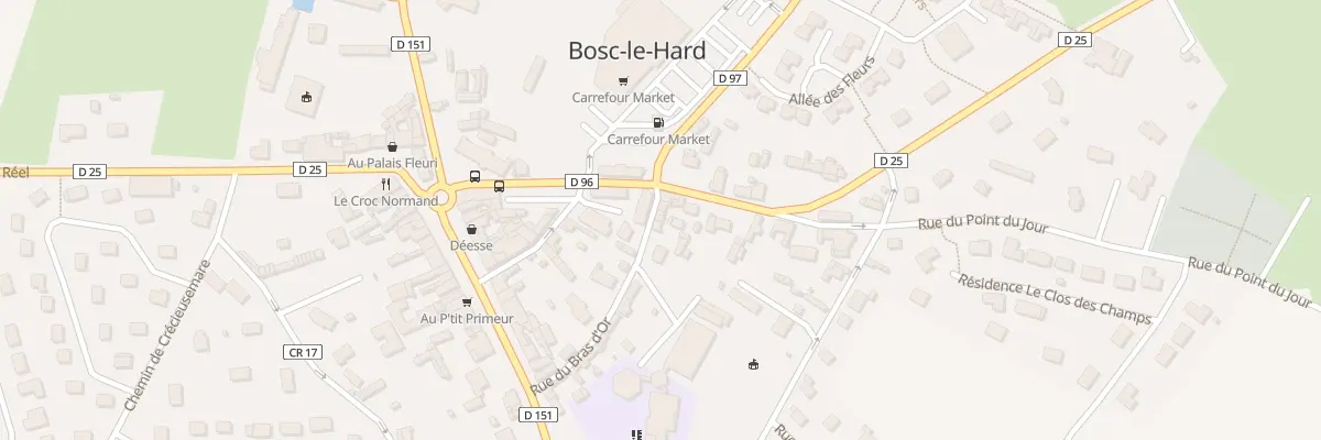 Plan du 148 Rue du Bras d’Or à Bosc-le-Hard