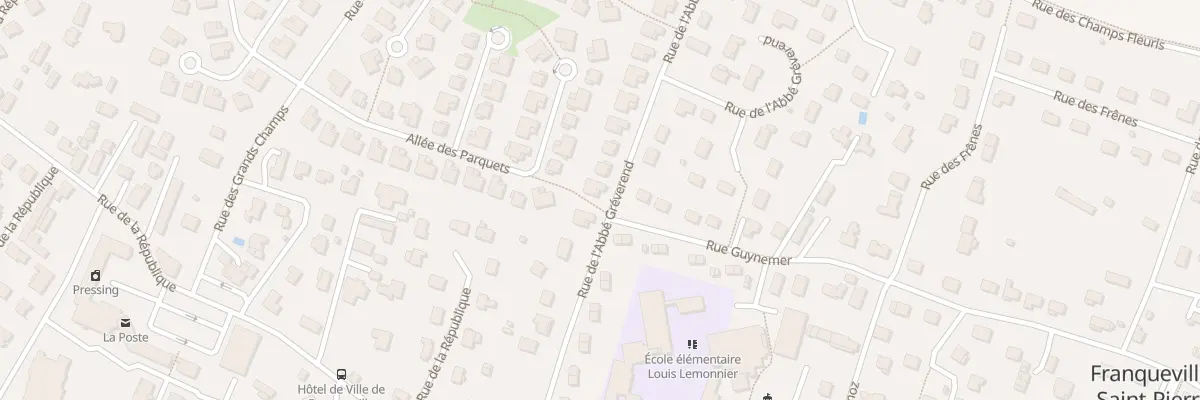 Plan du 253 Rue Abbe Greverend à Franqueville-Saint-Pierre