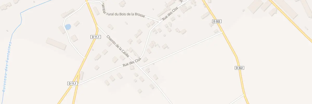 Plan du 25 Rue des Clos à Laons