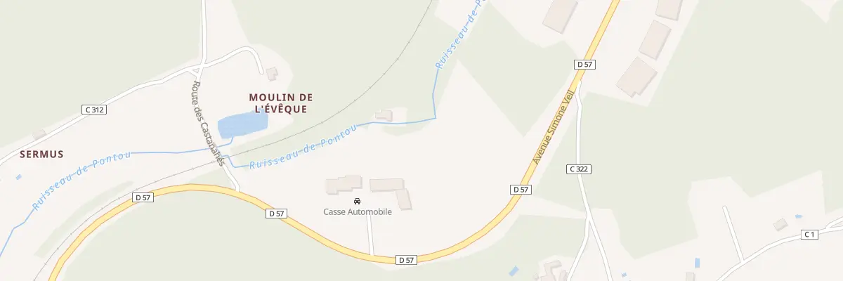 Plan du 201 Faye Haute à Vézac