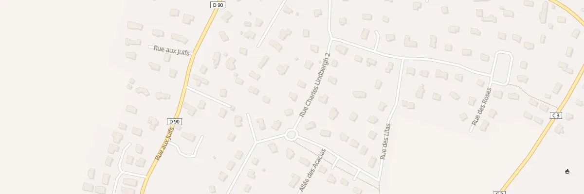 Plan du 1 Rue Georges Guynemer 2 à Quincampoix