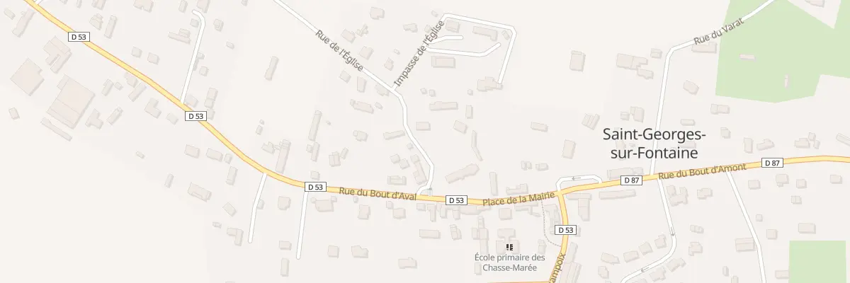 Plan du 54 Rue de l’Eglise à Saint-Georges-sur-Fontaine