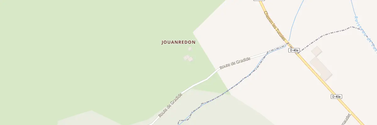 Plan du 222 Rte de Gradide à Montesquieu-Volvestre