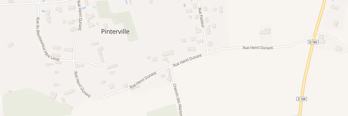 Plan du 25 Rue Henri Dunant à Pinterville