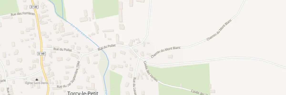 Plan du 2 Rte d’Etables à Torcy-le-Petit