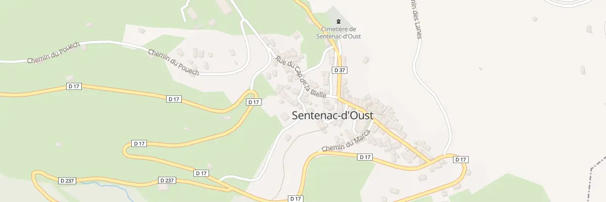 Plan du 51 Le Village à Sentenac-d’Oust