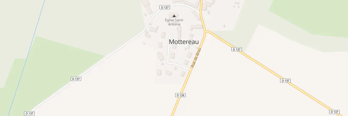 Plan du 2 Rue du Verger à Mottereau