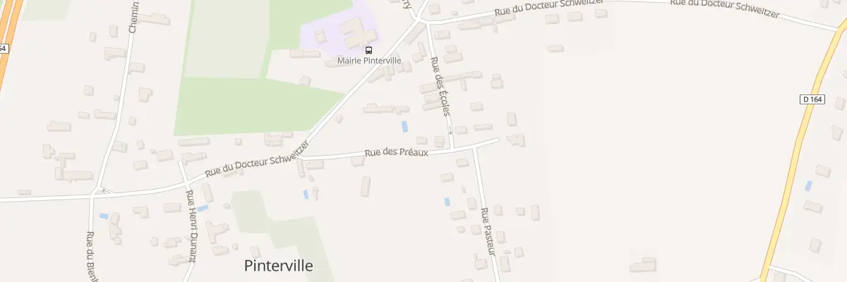 Plan du 1 Rue des Préaux à Pinterville