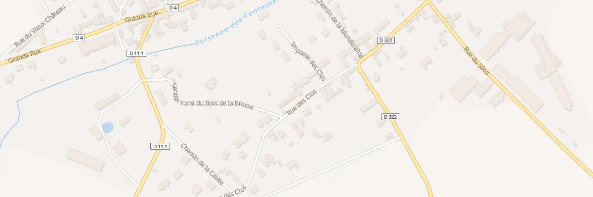 Plan du 18 Rue des Clos à Laons
