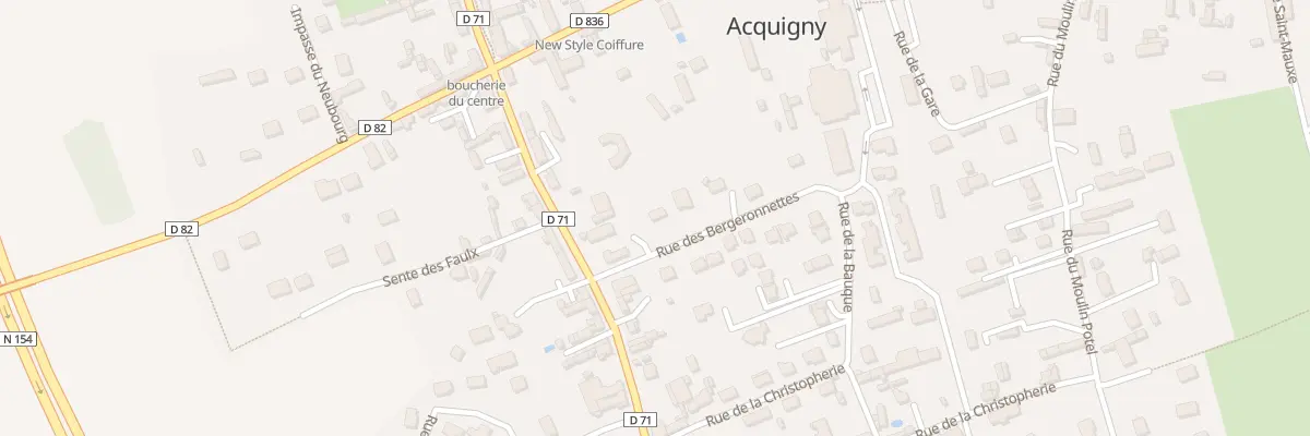 Plan du 7 Rue des Bergeronnettes à Acquigny