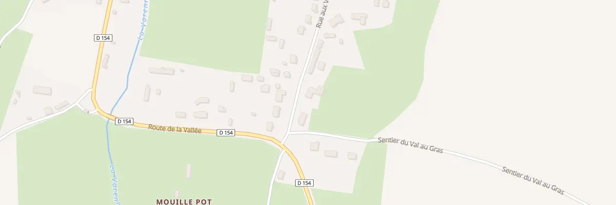 Plan du 807 Rue aux Vaches à Torcy-le-Grand