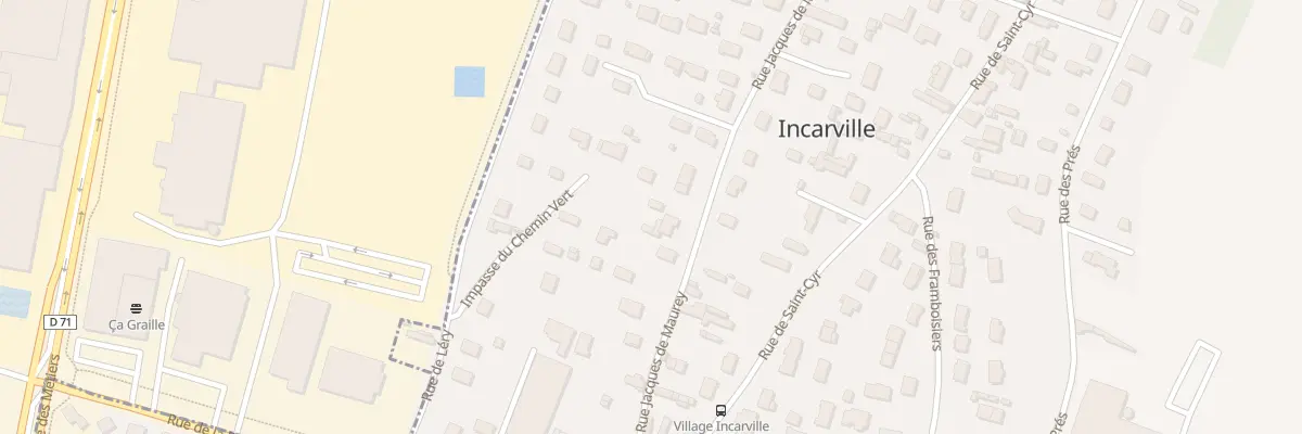 Plan du 15 Rue Jacques de Maurey à Incarville