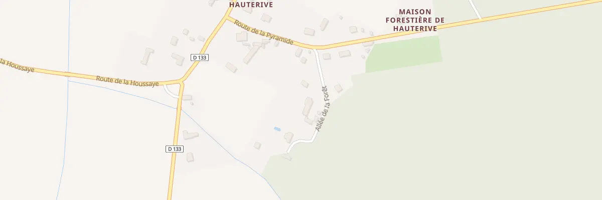 Plan du 2 All de la Forêt à Saint-Maixme-Hauterive