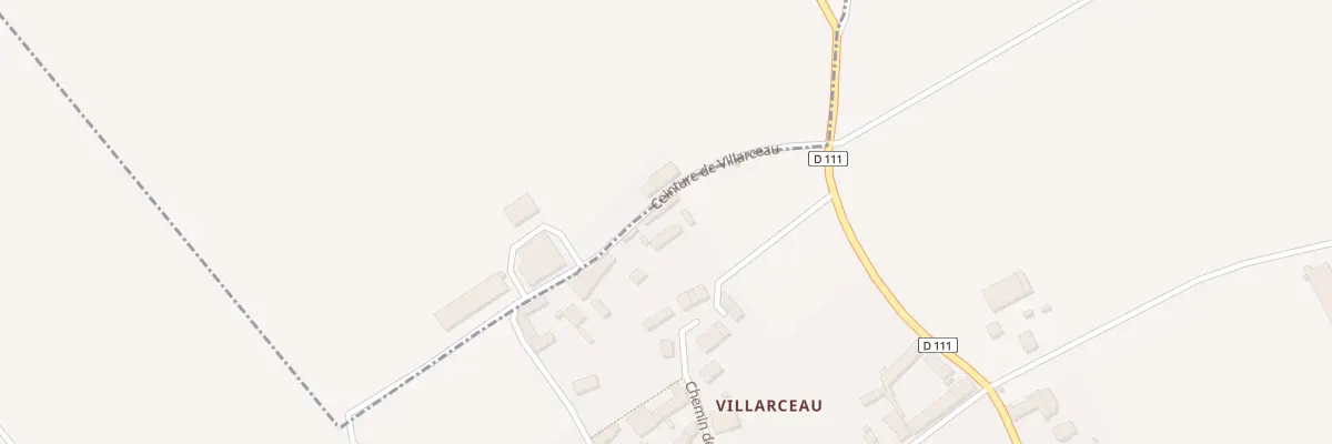 Plan du 30 Villarceau à Selommes