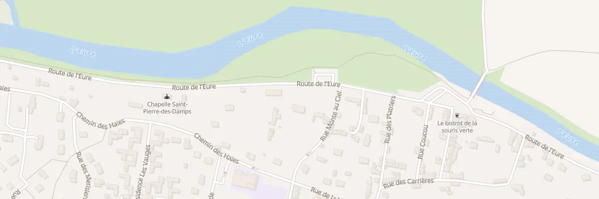 Plan du 46 Rte de l’Eure aux Damps