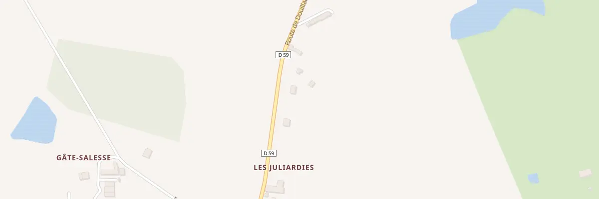 Plan du 20 Rte de Douillac à Saint-Yrieix-la-Perche