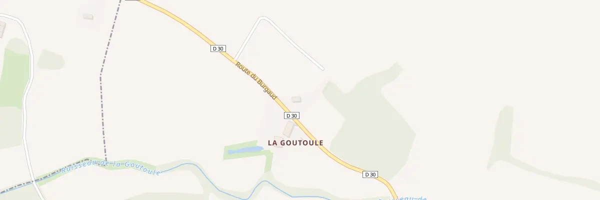 Plan du 1778 Rte du Burgaud à Saint-Cézert