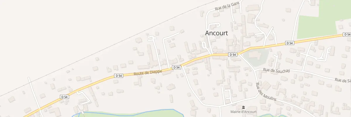 Plan du 37 Rte de Dieppe à Ancourt