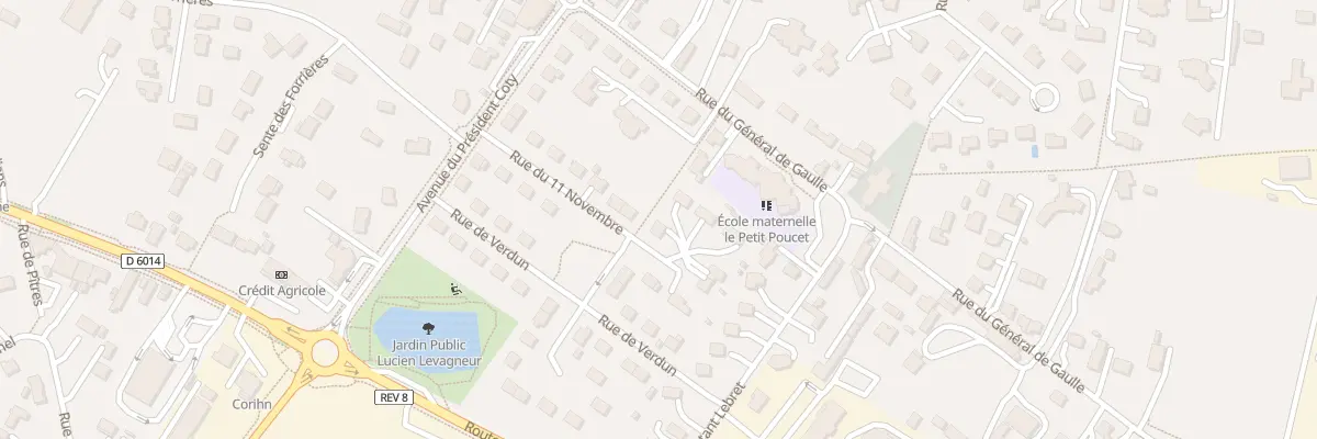 Plan du 15 Rue du Onze Novembre à Franqueville-Saint-Pierre