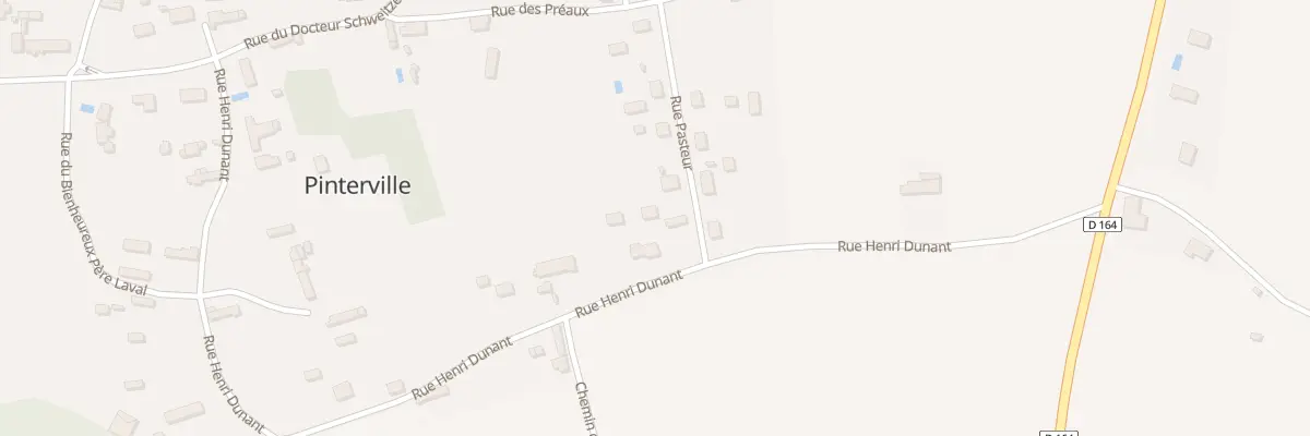 Plan du 8 Rue Pasteur à Pinterville